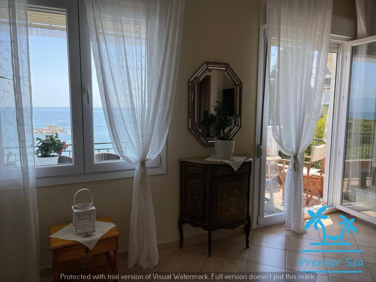 Oikos Poseidonas Apartment Palaiontsiflikion Bagian luar foto