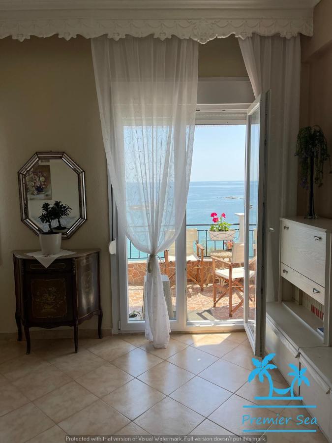 Oikos Poseidonas Apartment Palaiontsiflikion Bagian luar foto