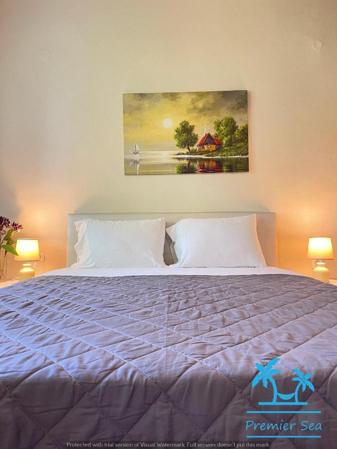 Oikos Poseidonas Apartment Palaiontsiflikion Bagian luar foto