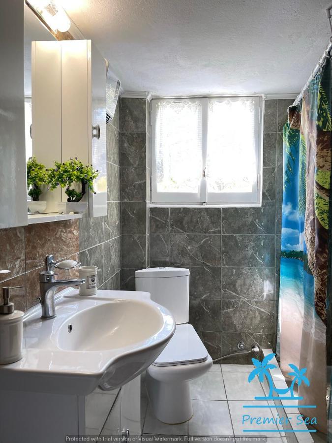 Oikos Poseidonas Apartment Palaiontsiflikion Bagian luar foto