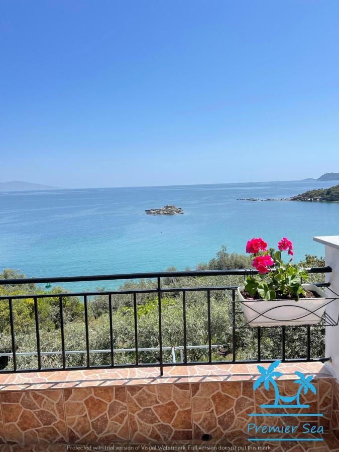 Oikos Poseidonas Apartment Palaiontsiflikion Bagian luar foto