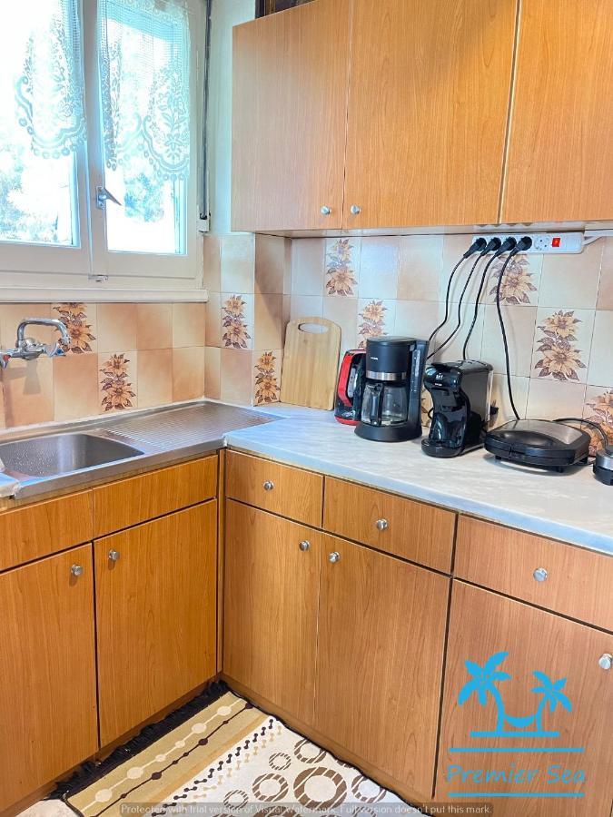Oikos Poseidonas Apartment Palaiontsiflikion Bagian luar foto