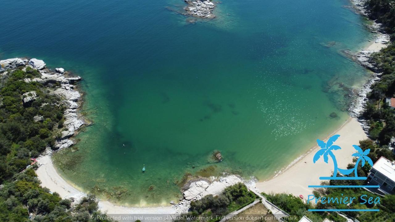 Oikos Poseidonas Apartment Palaiontsiflikion Bagian luar foto
