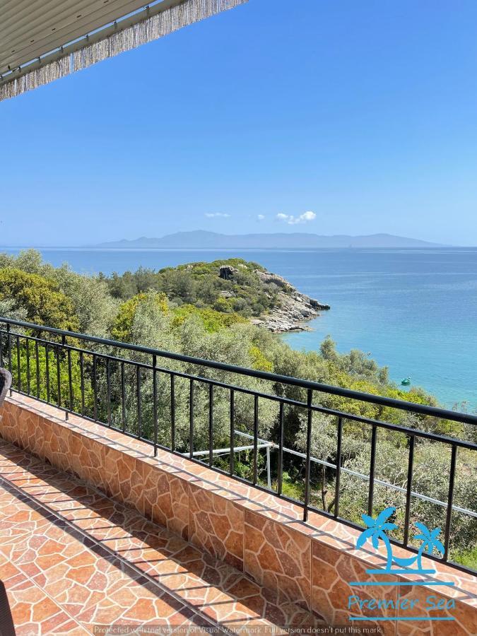 Oikos Poseidonas Apartment Palaiontsiflikion Bagian luar foto