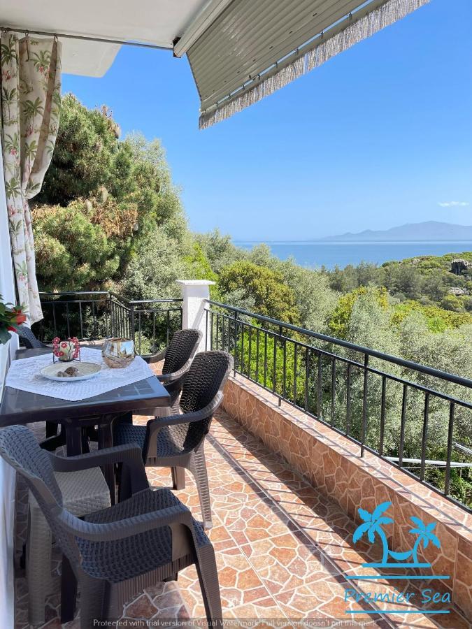 Oikos Poseidonas Apartment Palaiontsiflikion Bagian luar foto
