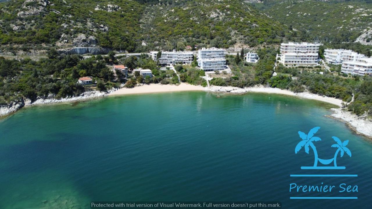 Oikos Poseidonas Apartment Palaiontsiflikion Bagian luar foto