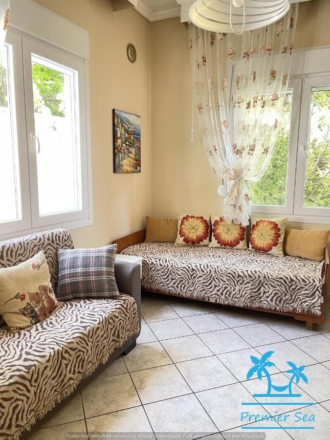 Oikos Poseidonas Apartment Palaiontsiflikion Bagian luar foto